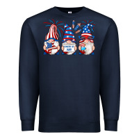 Navy fourth of july gnomes Premium Sweatshirt - RanaPortraitStore