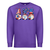 Purple fourth of july gnomes Premium Sweatshirt - RanaPortraitStore