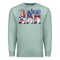 Seafoam fourth of july gnomes Premium Sweatshirt - RanaPortraitStore