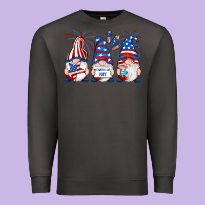 Premium Sweatshirt fourth of july gnomes