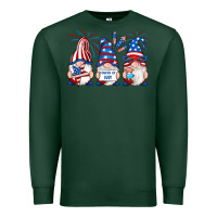 Sports Green fourth of july gnomes Premium Sweatshirt - RanaPortraitStore