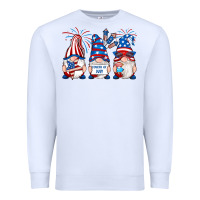 White fourth of july gnomes Premium Sweatshirt - RanaPortraitStore