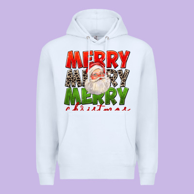 Merry Christmas Santa Premium Hoodie Designed By Fadigitalartstudio