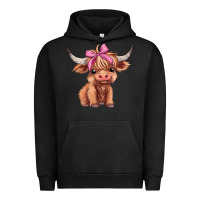 Pigment Black cute  heifer Urban Hoodie - AdoDesignShop