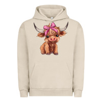 Pigment French Oak cute  heifer Urban Hoodie - AdoDesignShop