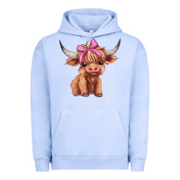 Pigment Grape Ice cute  heifer Urban Hoodie - AdoDesignShop