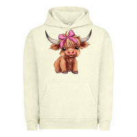 Pigment Pistachio cute  heifer Urban Hoodie - AdoDesignShop