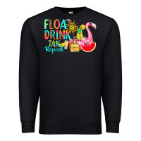 Black float drink tan repeat Premium Sweatshirt - RanaPortraitStore