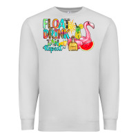 Dove Grey float drink tan repeat Premium Sweatshirt - RanaPortraitStore