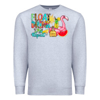 Heather Grey float drink tan repeat Premium Sweatshirt - RanaPortraitStore