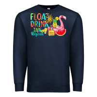 Navy float drink tan repeat Premium Sweatshirt - RanaPortraitStore