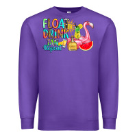 Purple float drink tan repeat Premium Sweatshirt - RanaPortraitStore