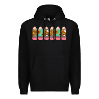 Black western teacher pencils 16oz libbey glass Premium Hoodie - HRA Design Shop