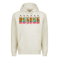 Oatmeal Heather western teacher pencils 16oz libbey glass Premium Hoodie - HRA Design Shop