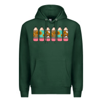 Sports Green western teacher pencils 16oz libbey glass Premium Hoodie - HRA Design Shop