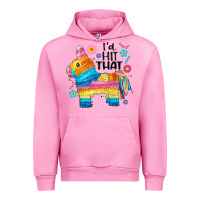 Fuchsia Pink id hit that  mexican llama pinata Urban Hoodie - JahusDesignShop