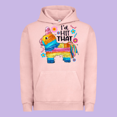 Id Hit That  Mexican Llama Pinata Urban Hoodie Designed By Jahusdesignshop