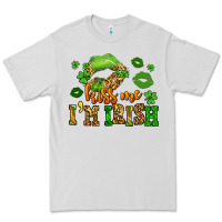 Dove Grey kiss me im irish st patricks lip stain Premium Tee - LillyAllenDesigns