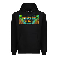Black western teacher off duty 16oz libbey glass Premium Hoodie - HRA Design Shop