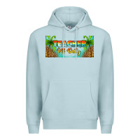 Blue Mist western teacher off duty 16oz libbey glass Premium Hoodie - HRA Design Shop