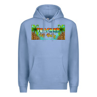 Colony Blue western teacher off duty 16oz libbey glass Premium Hoodie - HRA Design Shop