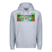 Heather Grey western teacher off duty 16oz libbey glass Premium Hoodie - HRA Design Shop