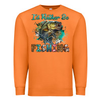 Carrot i'd rather be fishing Premium Sweatshirt - RanaPortraitStore