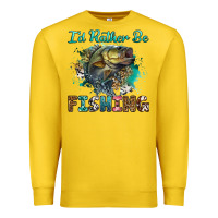 Lemon i'd rather be fishing Premium Sweatshirt - RanaPortraitStore