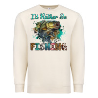 Sandshell i'd rather be fishing Premium Sweatshirt - RanaPortraitStore