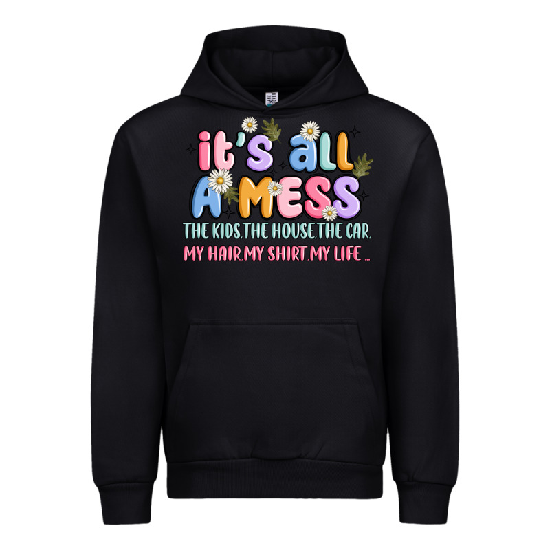 Its All A Mess Urban Hoodie by JahusDesignShop | Teevron