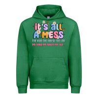 Emerald its all a mess Urban Hoodie - JahusDesignShop