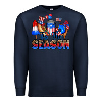 Navy tis' the season Premium Sweatshirt - RanaPortraitStore