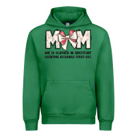 Emerald mom she is clothed in gratitude counting blessings Urban Hoodie - JahusDesignShop