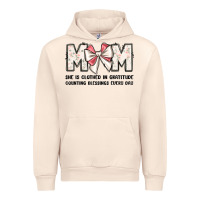 Sandshell mom she is clothed in gratitude counting blessings Urban Hoodie - JahusDesignShop