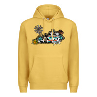 Antique Gold ky yall western Premium Hoodie - CowhideDigitalArt