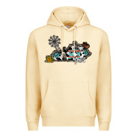 Pina Colada ky yall western Premium Hoodie - CowhideDigitalArt