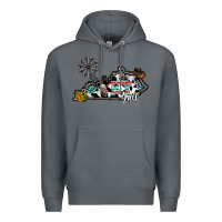 Rock ky yall western Premium Hoodie - CowhideDigitalArt