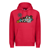 Cardinal ky yall western Premium Hoodie - CowhideDigitalArt