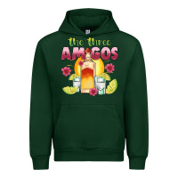 Forest Green the three amigos Urban Hoodie - JahusDesignShop