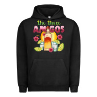 Pigment Black the three amigos Urban Hoodie - JahusDesignShop