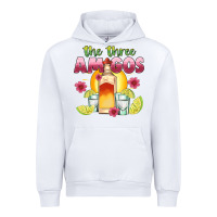 White the three amigos Urban Hoodie - JahusDesignShop