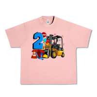 Salmon forklift birthday two Urban Heavy Tee - Artiststas