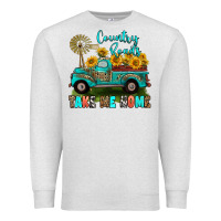Oatmeal Heather country roads take me home Premium Sweatshirt - RanaPortraitStore