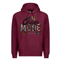 Burgundy on cruise mode Premium Hoodie - CowhideDigitalArt