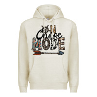 Oatmeal Heather on cruise mode Premium Hoodie - CowhideDigitalArt