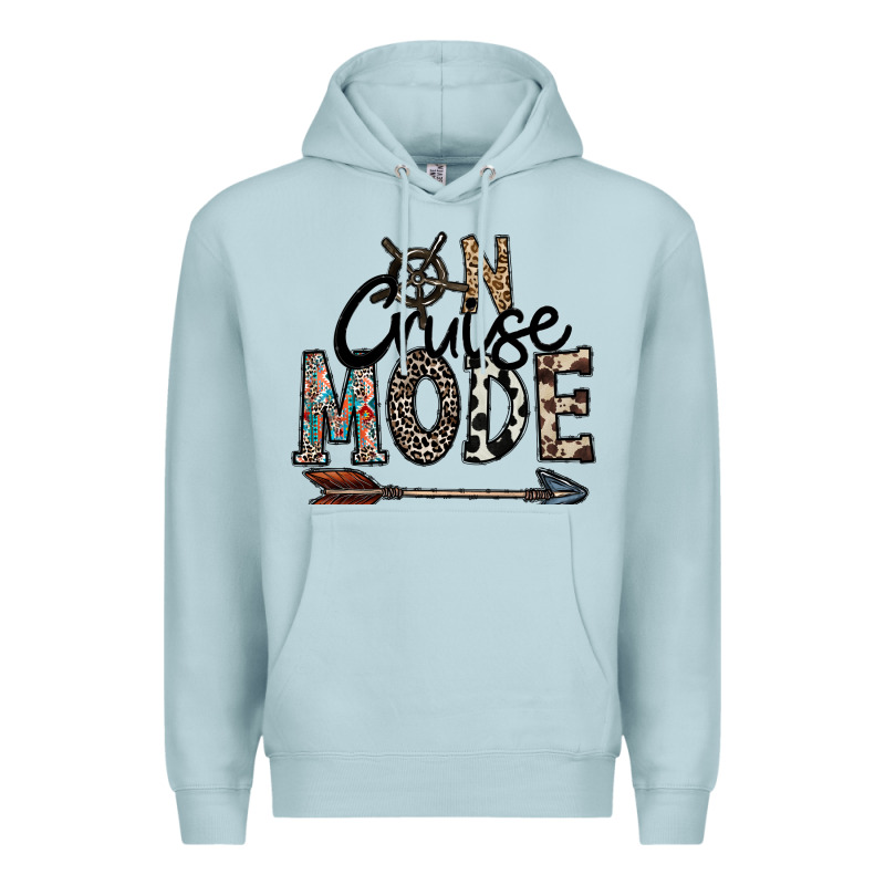On Cruise Mode Premium Hoodie by CowhideDigitalArt | Teevron
