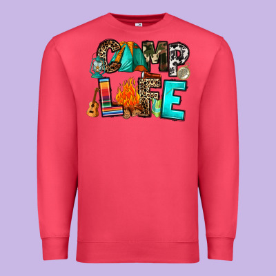 Premium Sweatshirt camp life