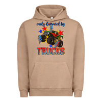Pigment Burro easily distracted by trucks Urban Hoodie - AdoDesignShop