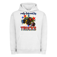 Pigment Lunar Rock easily distracted by trucks Urban Hoodie - AdoDesignShop