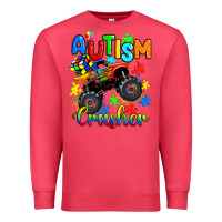 Cardinal autism crusher Premium Sweatshirt - RanaPortraitStore